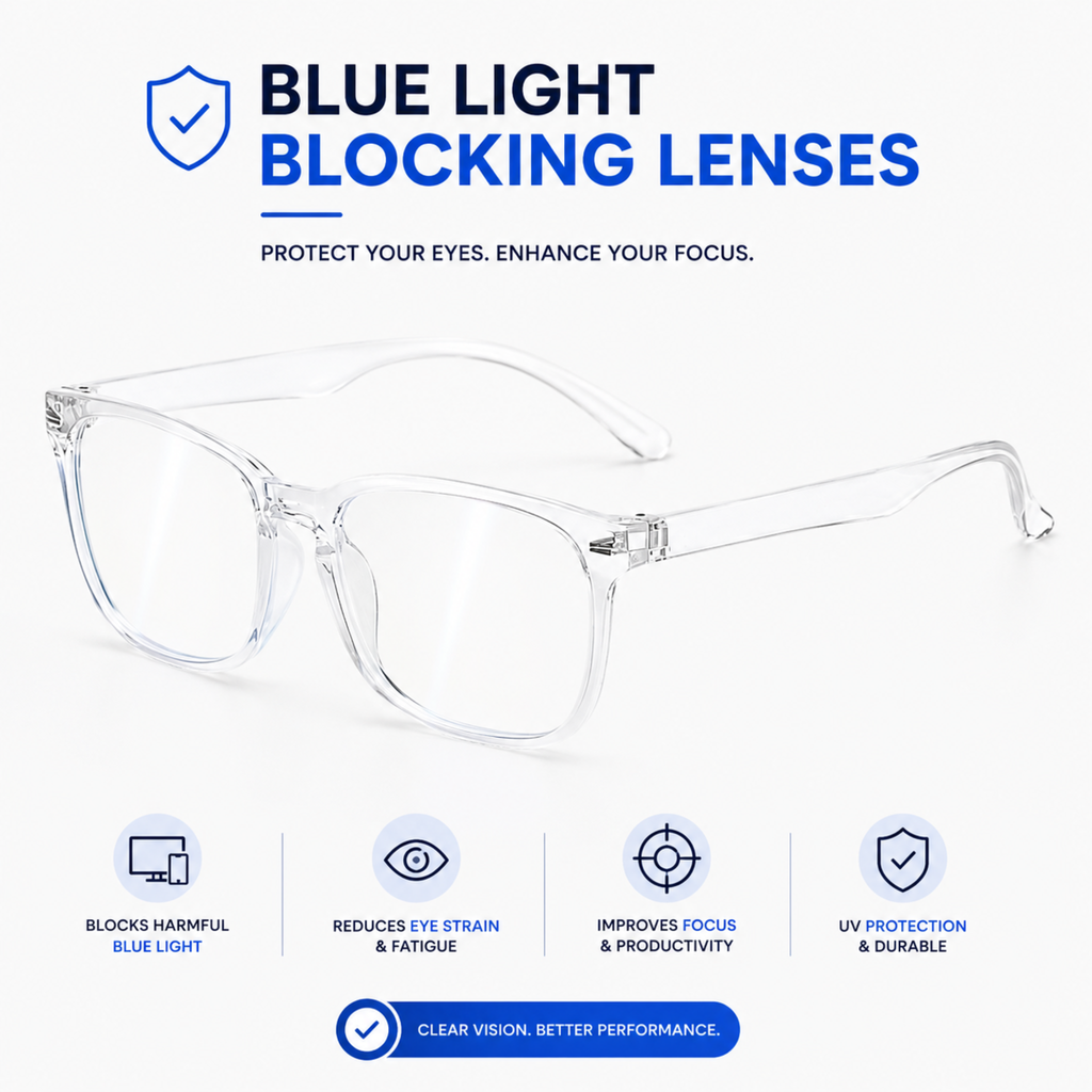 BlueGuard Glasses- Clear