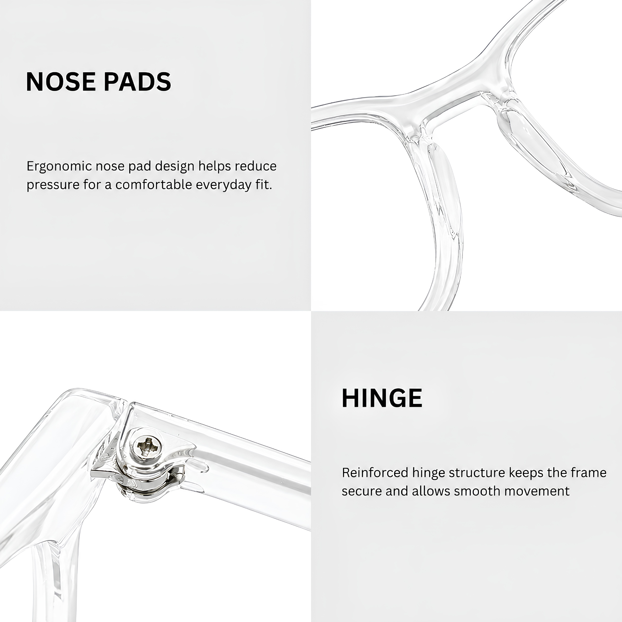 BlueGuard Glasses- Clear