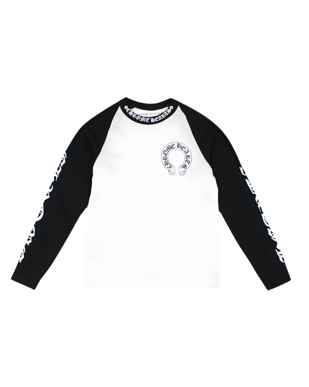 Classic Black/White longsleeve - Chrome Hearts