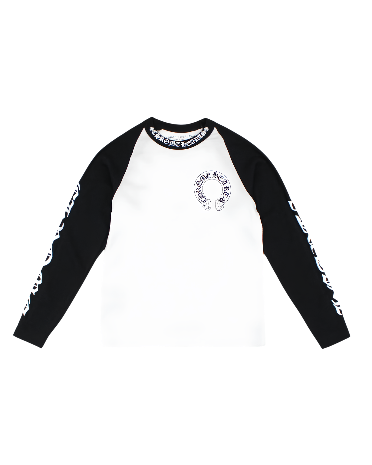 Classic Black/White longsleeve - Chrome Hearts