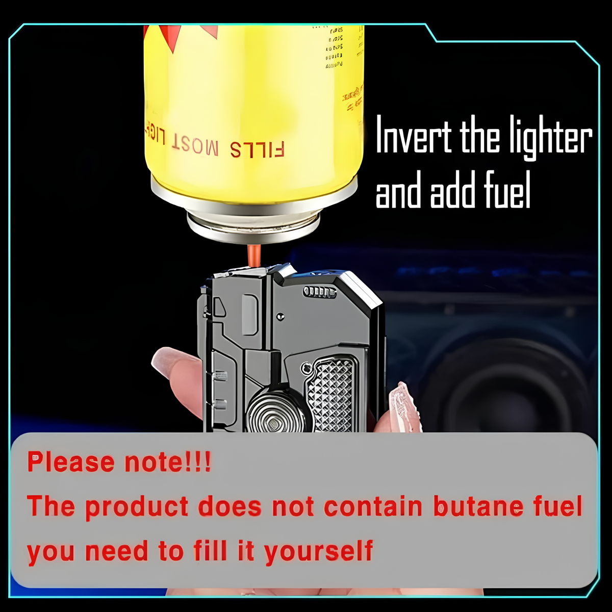 Gun Spinner Lighter
