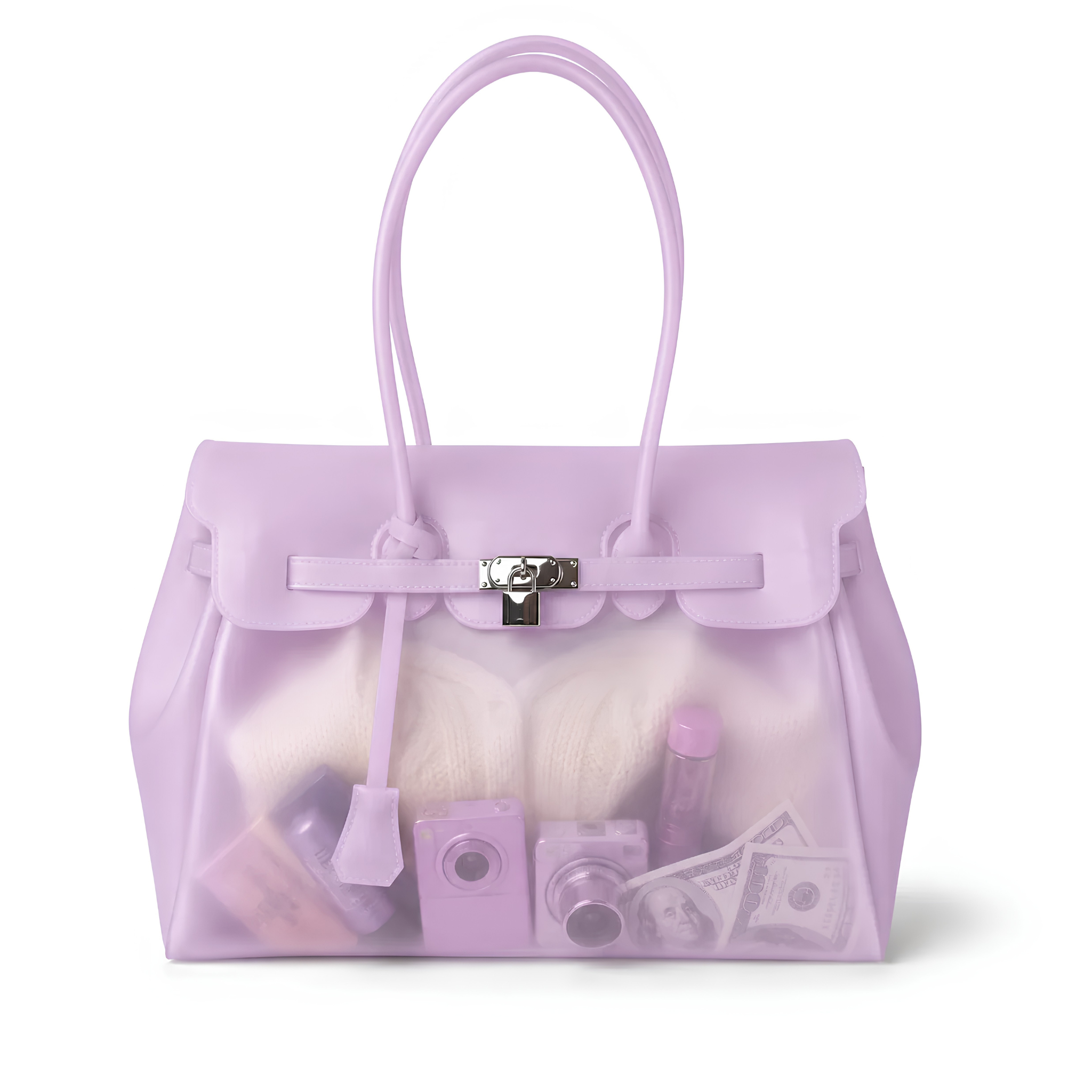 Lavender Cloud Jelly Bag