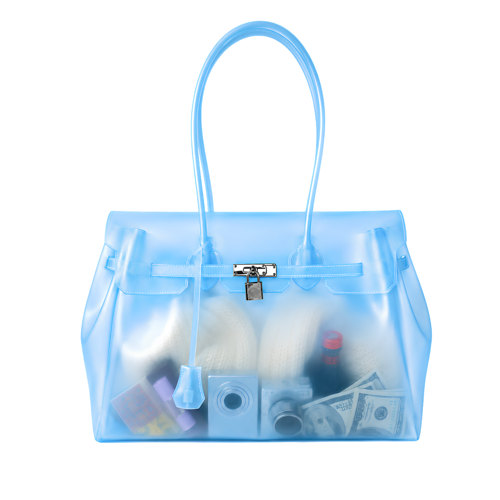 Ice Blue Jelly Bag