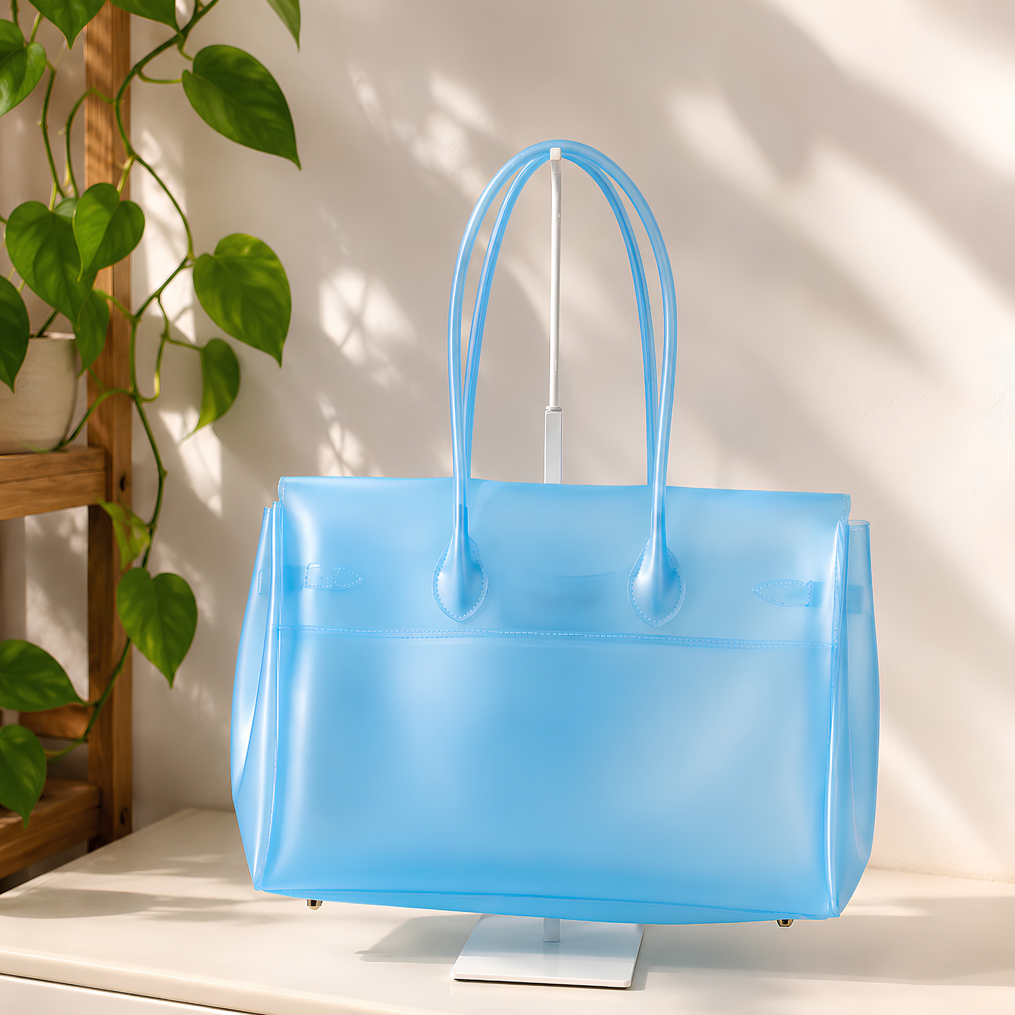 Ice Blue Jelly Bag
