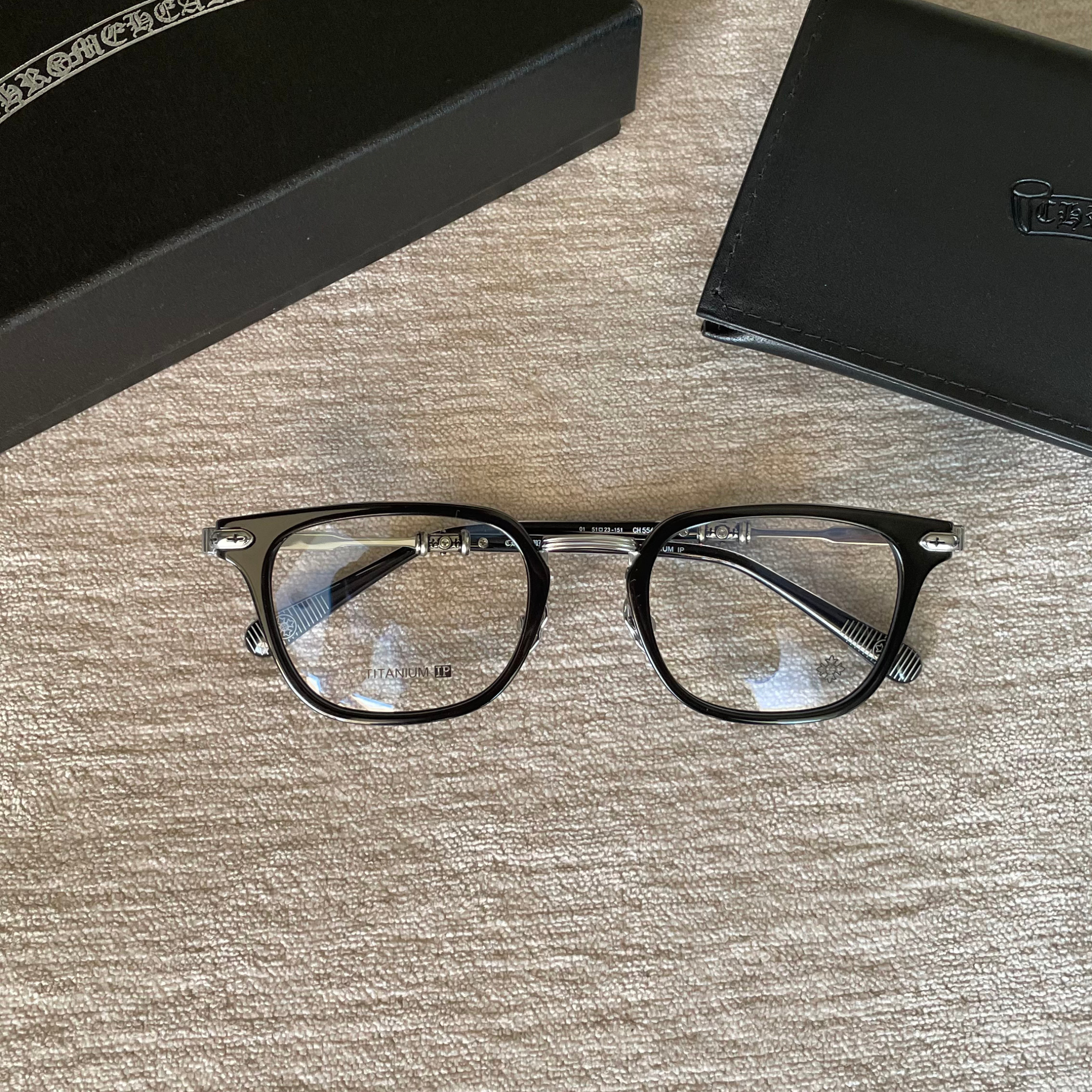 Titanium Chrome Glasses