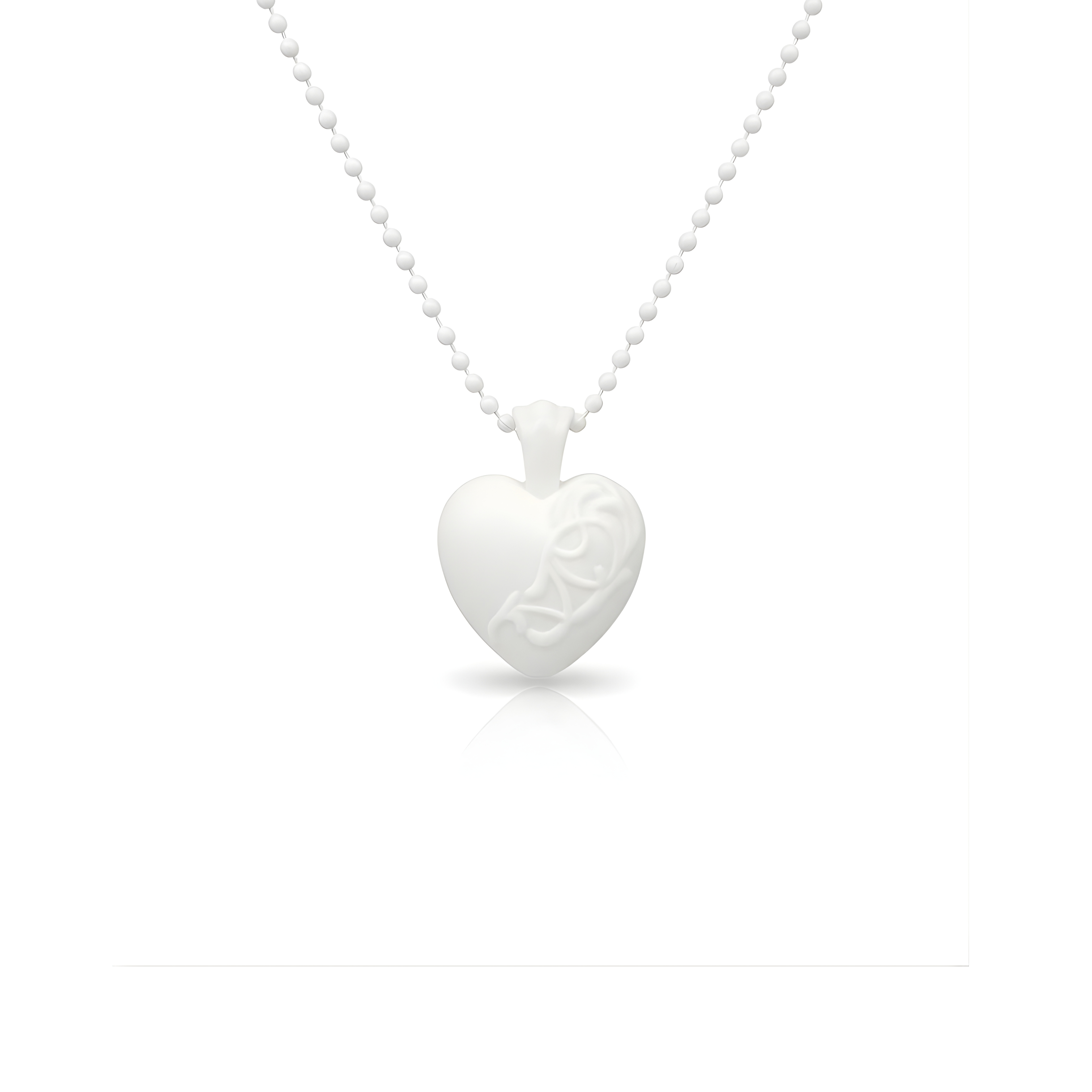 Chrome Hearts Resin Heart Necklaces