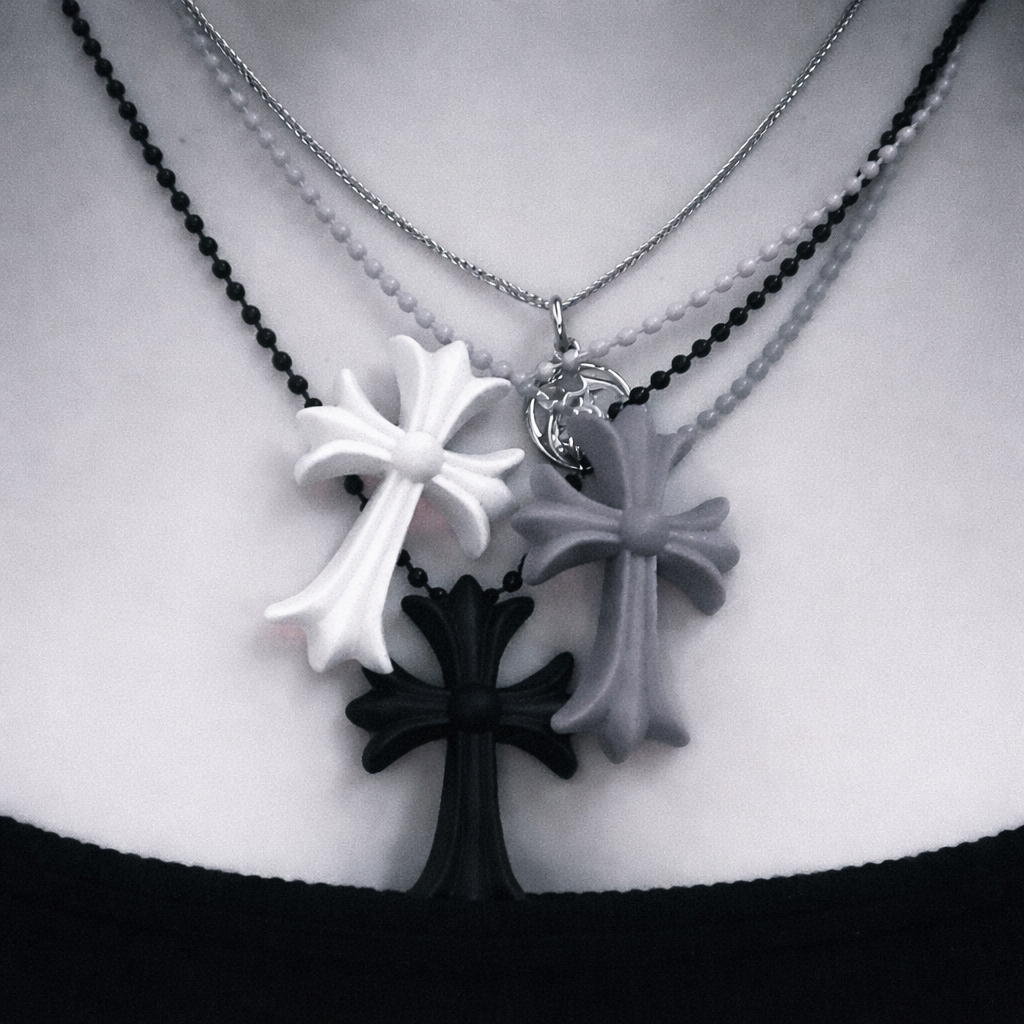 Resin Chrome Hearts Necklaces