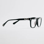 Chrome Heart Glasses – Black & Silver Edition