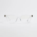 Chrome Heart Glasses – Clear & Silver Edition