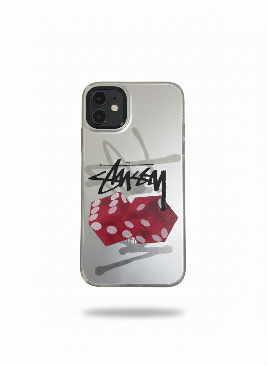 Stüssy Reflective Dice Phone Case